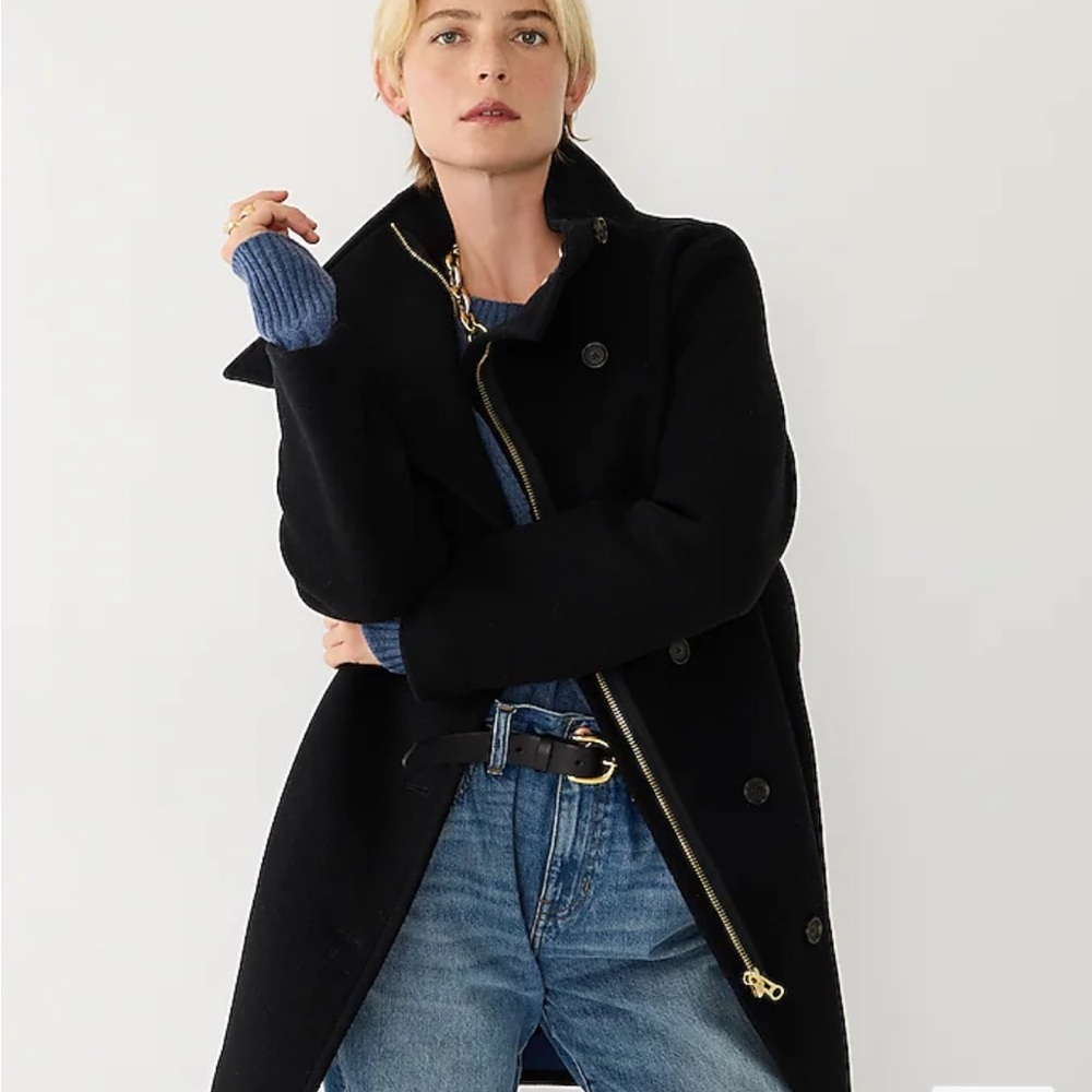 J.Crew Villa Coat Italian Stadium Cloth